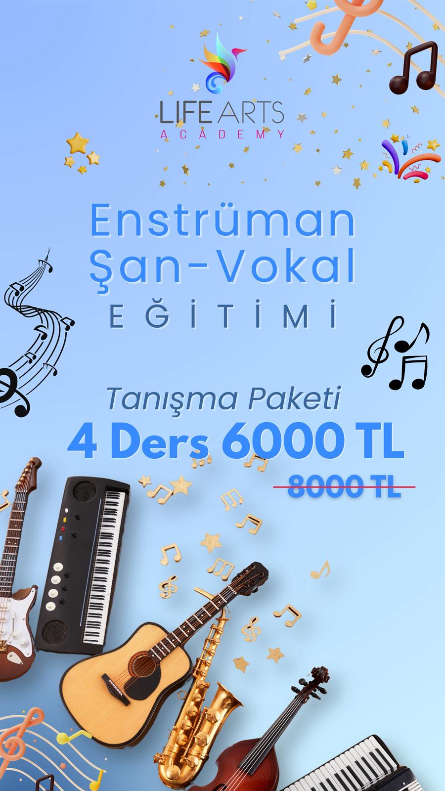 Enstrüman Şan-Vokal Eğitimi